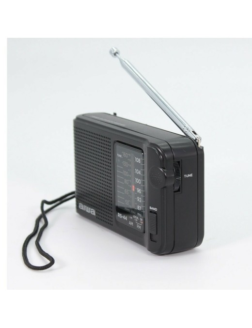 Aiwa RS-44 Ραδιοφωνάκι Μπαταρίας Μαύρο Black