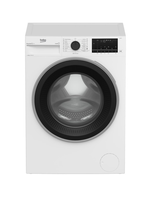 Beko B3WF T 5124111 W Πλυντήριο Ρούχων 12kg 1400 Στροφών