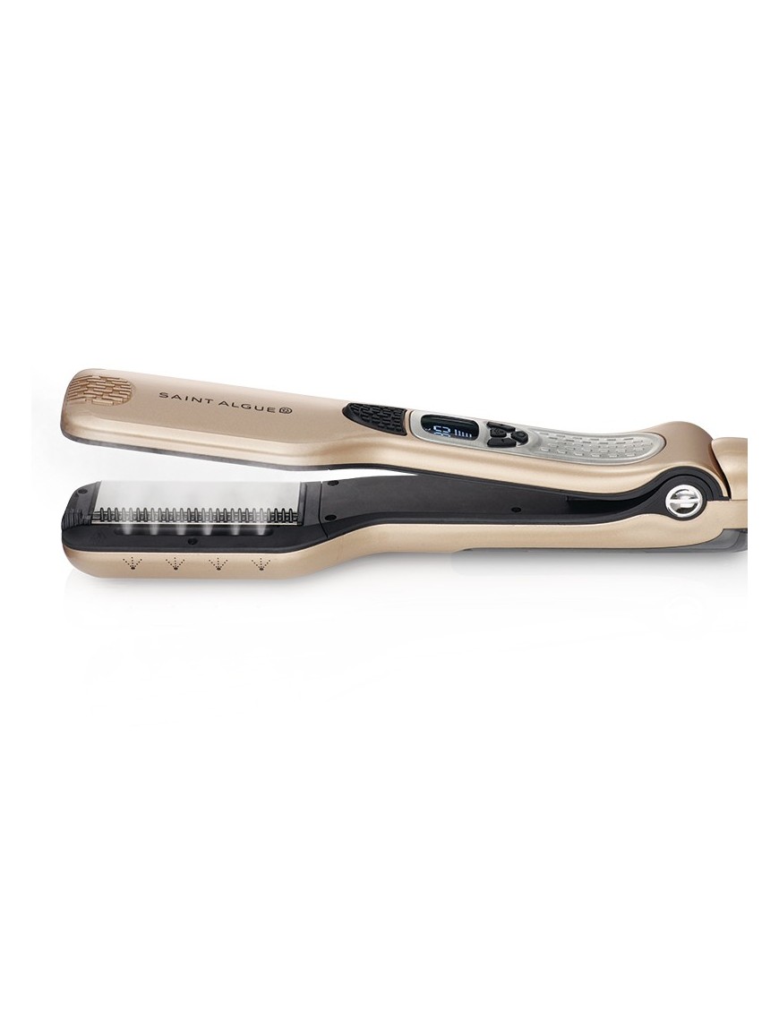 DEMELISS 36999 TITANIUM Ψηφιακή Πρέσα Μαλλιών Με Ατμό & Πλάκες Τιτανίου 230˚C