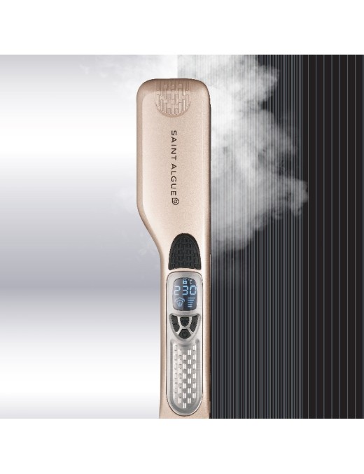 DEMELISS 36999 TITANIUM Ψηφιακή Πρέσα Μαλλιών Με Ατμό & Πλάκες Τιτανίου 230˚C