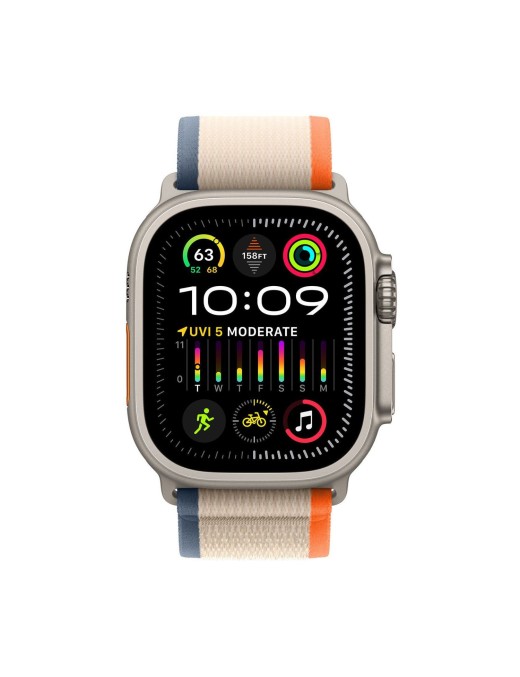 APPLE WATCH ULTRA 2 Πορτοκαλί / Μπεζ SmartWatch