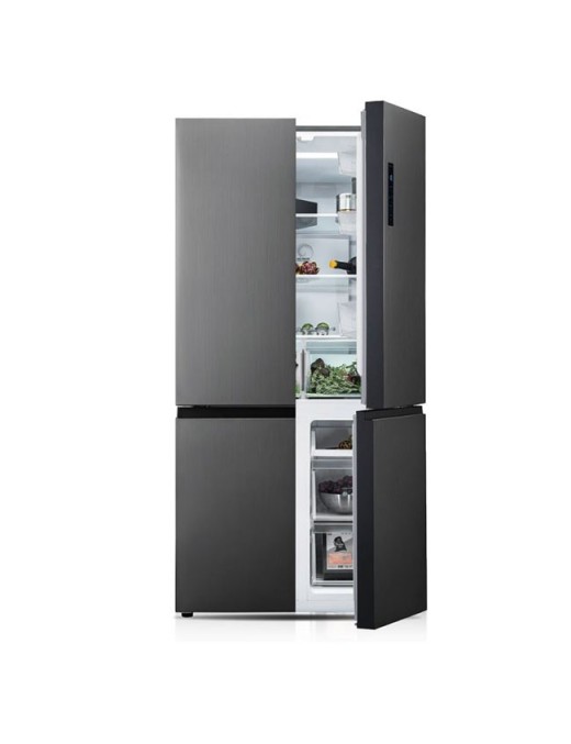 Davoline D4SS 608D IX Ψυγείο Ντουλάπα Total NoFrost Inox