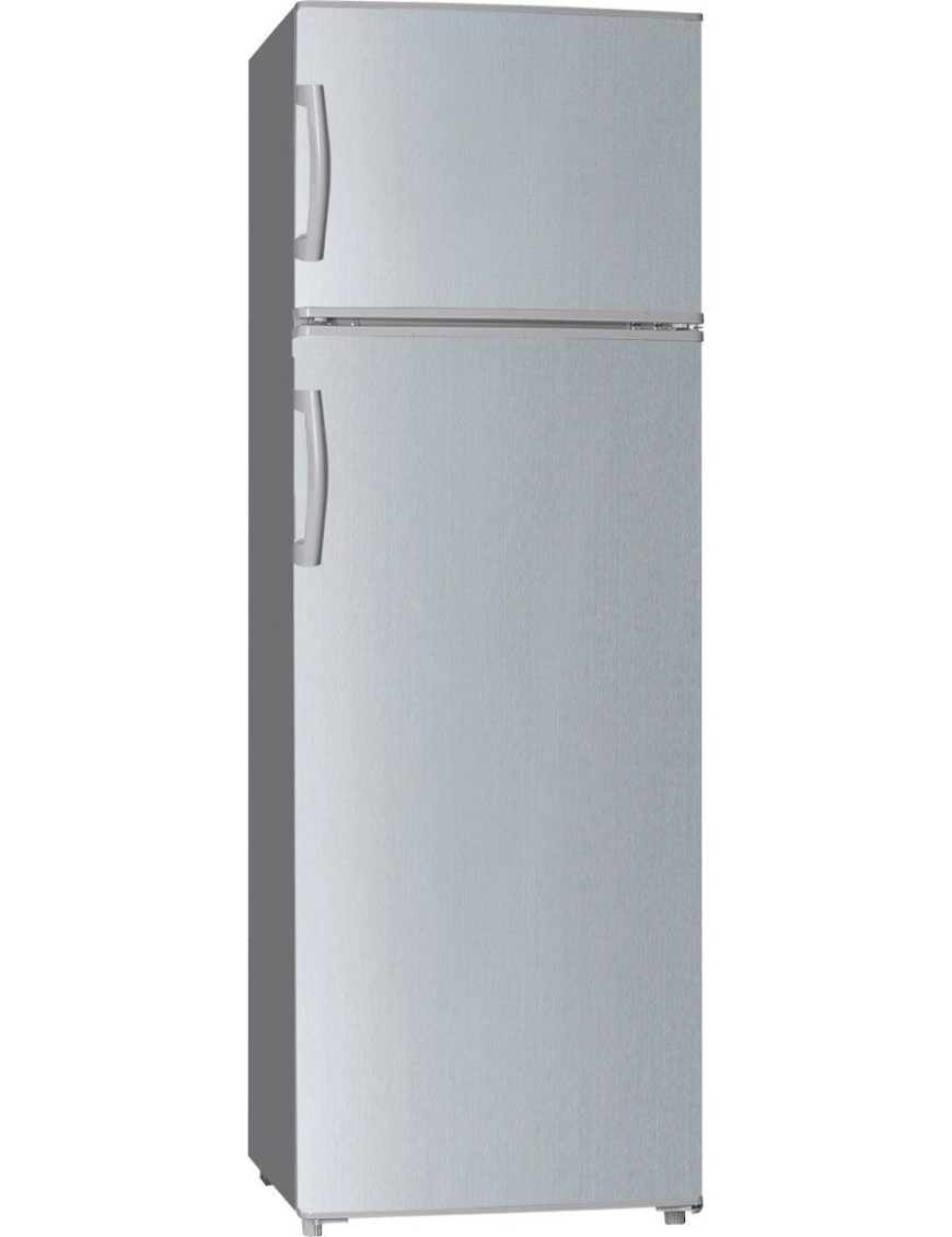 Davoline  NPR 163 SILVER ΝΕ Ψυγείο Δίπορτο Inox