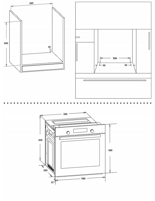THERMOGATZ TGS 5522 BL RUSTIC ΦΟΥΡΝΟΣ ΗΛΕΚΤΡΙΚΟΣ