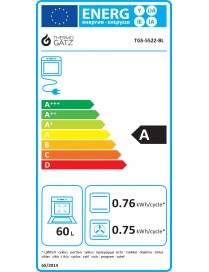 THERMOGATZ TGS 5522 BL RUSTIC ΦΟΥΡΝΟΣ ΗΛΕΚΤΡΙΚΟΣ