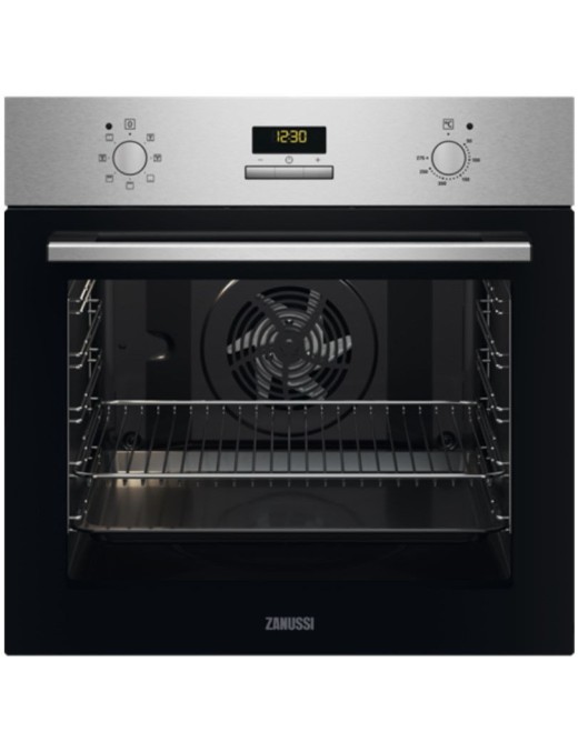 ZANUSSI ZOHEF2X+ZHRN641K Σετ Φούρνος Εστία
