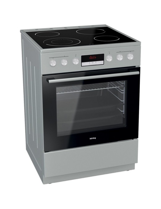 Korting KEC6C60XPC Κουζίνα 71lt με Κεραμικές Εστίες