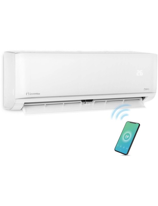 Inventor Neo N2UVI-09WFI/Ν2UVO-09 Κλιματιστικό Inverter 12000 BTU  με Ιονιστή και WiFi