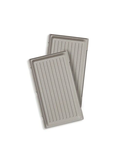 Izzy IZ-2010 Τοστιέρα με Αποσπώμενες Πλάκες για 2 Τοστ 800W Λευκή