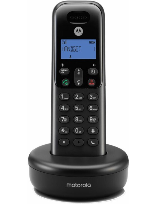 Motorola T501+ Ασύρματο Τηλέφωνο με Aνοιχτή Aκρόαση