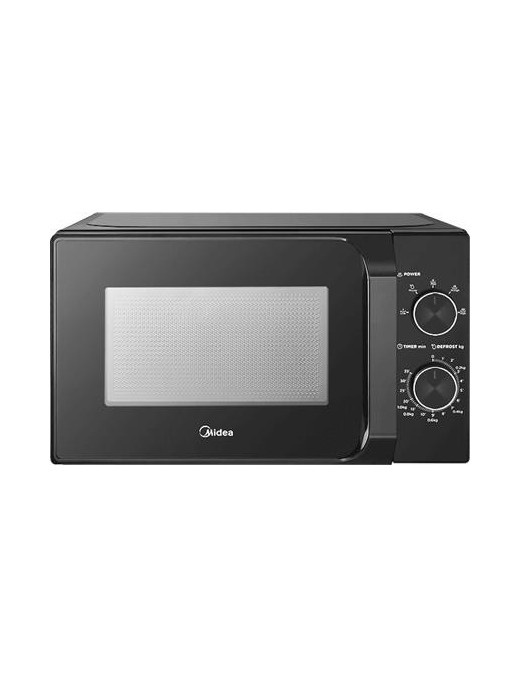 Midea MM20CF2EBK Φούρνος Μικροκυμάτων με Grill 20lt Μαύρος
