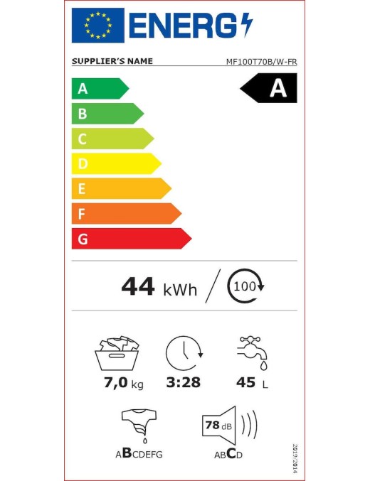 Midea MF100T70BW Πλυντήριο Ρούχων Άνω Φόρτωσης 7kg με Ατμό 1200 Στροφών