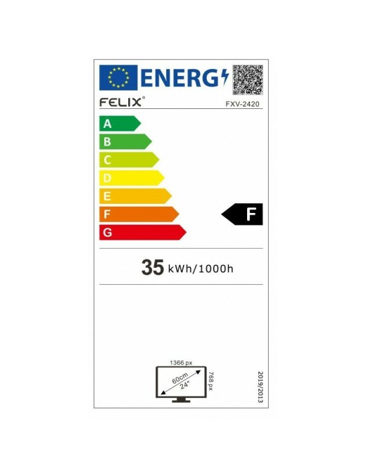 Felix FXV-2420 Τηλεόραση 24" HD Ready LED