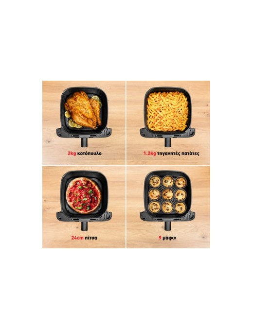 TEFAL EY855D Easy Fry Mega Φριτέζα Αέρος