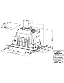 Faber Inka Plus HC X A52 Μηχανισμός Απορρόφησης 52cm Inox