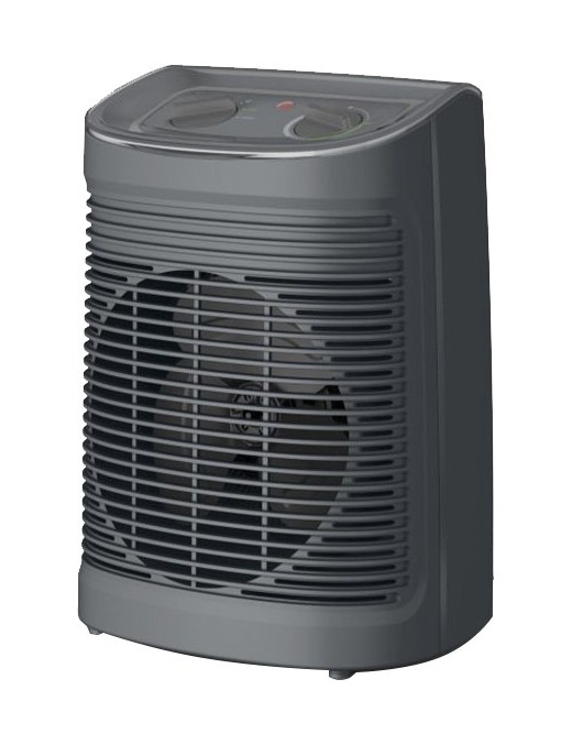 Rowenta SO6511F2 Αερόθερμο Μπάνιου Δαπέδου Μαύρο 2400W