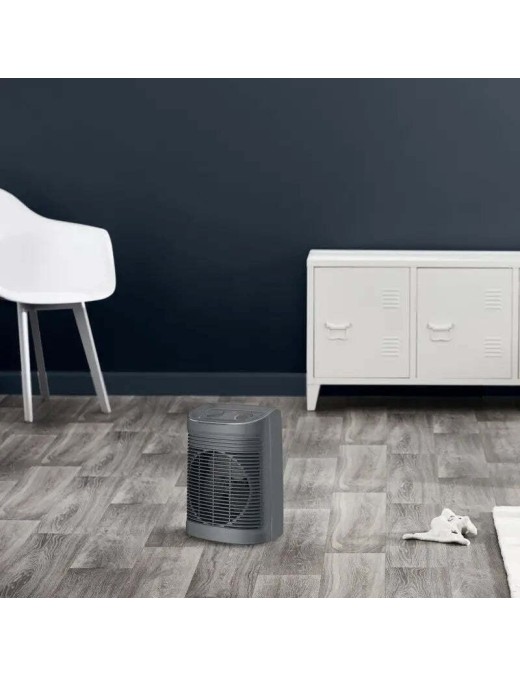 Rowenta SO6511F2 Αερόθερμο Μπάνιου Δαπέδου Μαύρο 2400W