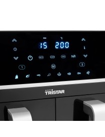 Tristar FR-6970 Air Fryer με Διπλό Αποσπώμενο Κάδο 9lt Μαύρο