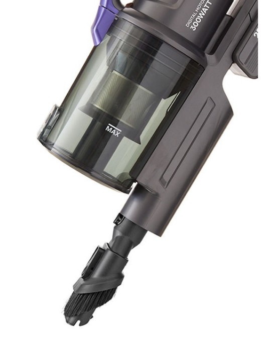 Izzy IZ-4008 Επαναφορτιζόμενη Σκούπα 2 σε 1 Stick & Χειρός 29.6V Μωβ