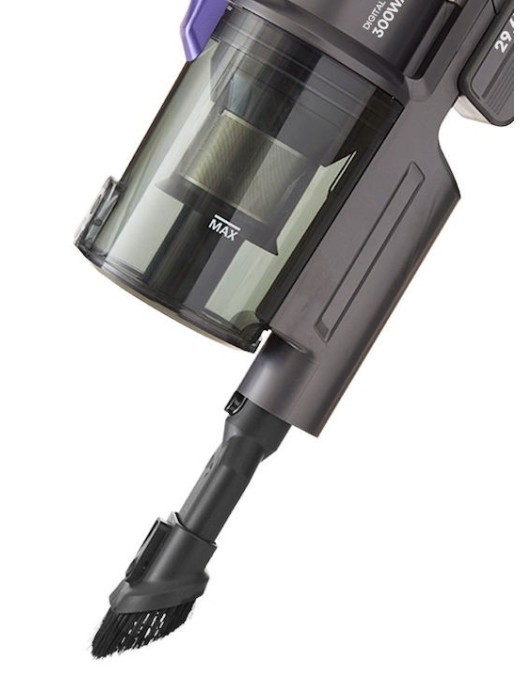 Izzy IZ-4008 Επαναφορτιζόμενη Σκούπα 2 σε 1 Stick & Χειρός 29.6V Μωβ