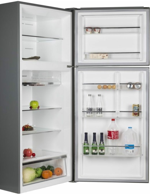 Robin  RT-460 Ψυγείο Δίπορτο INOX