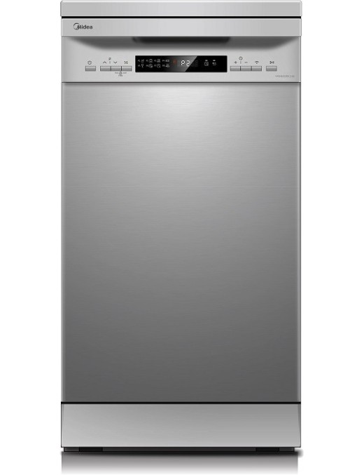 Midea MFD45S200X.2-ES Πλυντήριο Πιάτων με Wi-Fi για 10 Σερβίτσια Inox