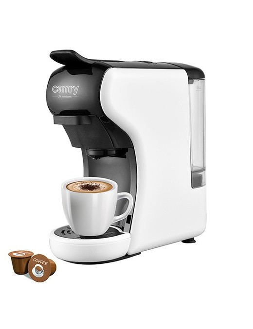 Camry CR 4414 Καφετιέρα για Κάψουλες Nespresso Πίεσης 19bar White
