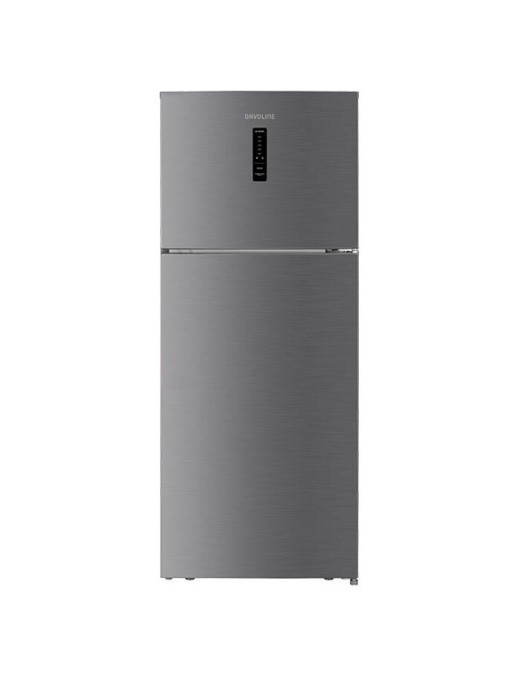 Davoline FSRX 415E NF IX Ψυγείο Δίπορτο 415lt Total NoFrost Inox