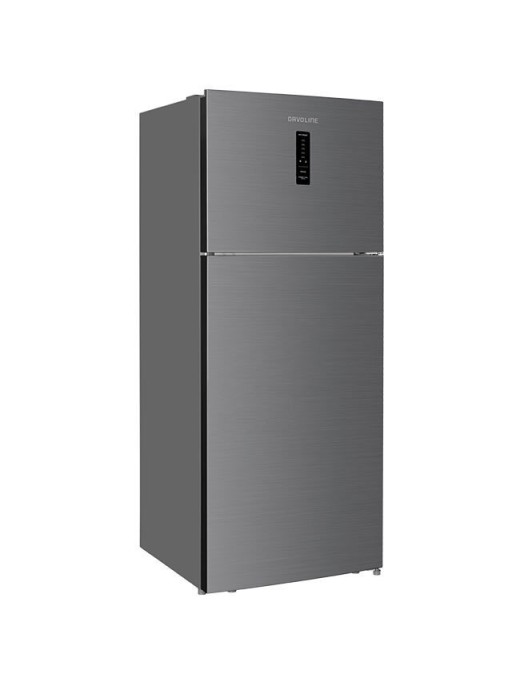 Davoline FSRX 415E NF IX Ψυγείο Δίπορτο 415lt Total NoFrost Inox