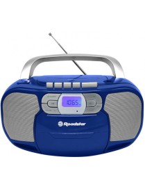 Roadstar RCR-4635UMP/BL Φορητό ραδιοκασετόφωνο (CD-MP3-USB)