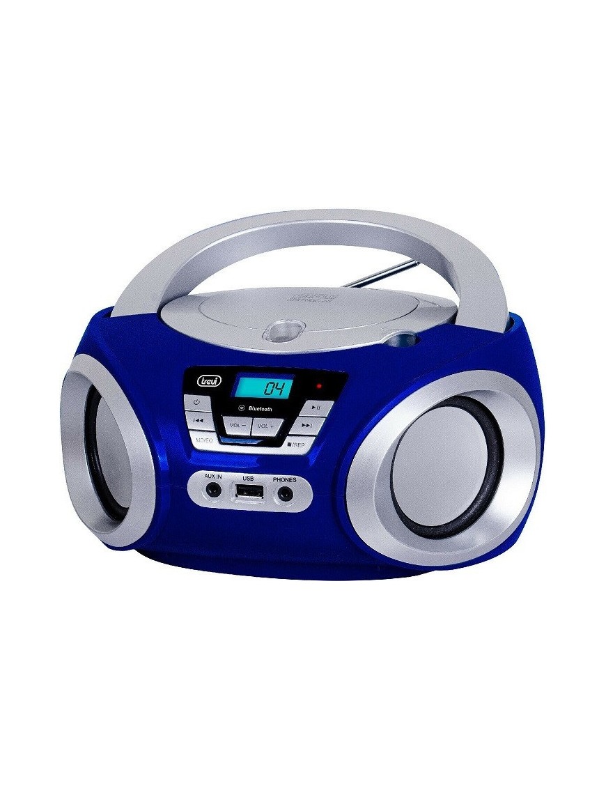 Trevi CMP-544BT Φορητό Ράδιο-CD/MP3/USB player Blue