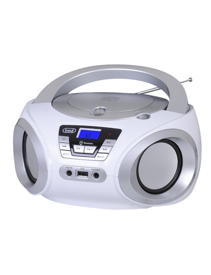 Trevi CMP-544BT Φορητό Ράδιο-CD/MP3/USB player WHITE