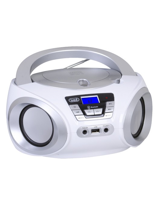 Trevi CMP-544BT Φορητό Ράδιο-CD/MP3/USB player WHITE