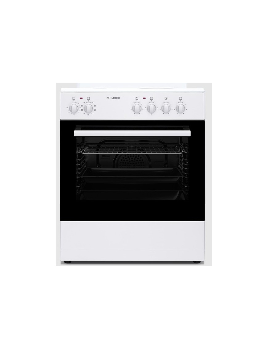 Philco PE 6041W Κουζίνα 60lt με Εμαγιέ Εστίες  Λευκή