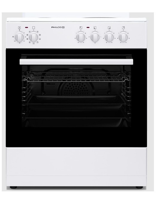 Philco PE 6041W Κουζίνα 60lt με Εμαγιέ Εστίες  Λευκή