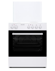 Philco PE 6041W Κουζίνα 60lt με Εμαγιέ Εστίες  Λευκή