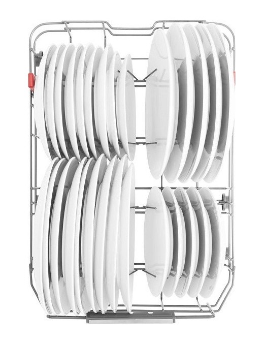 Whirlpool WSFO 3023 PF X Ελεύθερο Πλυντήριο Πιάτων για 10 Σερβίτσια Inox