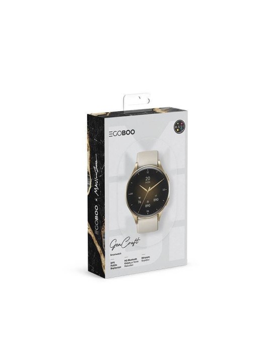 EGOBOO X MAUI GemCraft Μαύρο SmartWatch