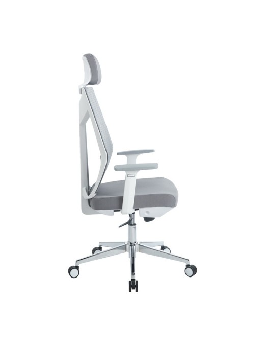 Καρέκλα γραφείου διευθυντή Commend pakoworld mesh γκρι ύφασμα