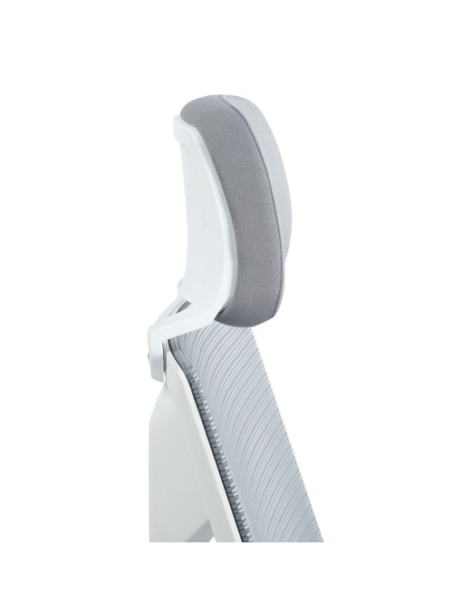 Καρέκλα γραφείου διευθυντή Commend pakoworld mesh γκρι ύφασμα