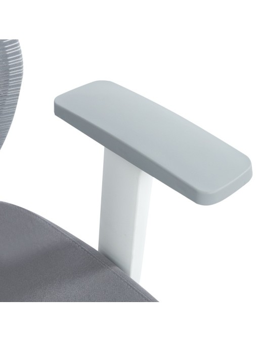 Καρέκλα γραφείου διευθυντή Commend pakoworld mesh γκρι ύφασμα