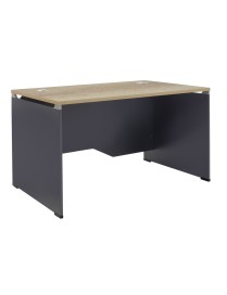 Γραφείο εργασίας επαγγελματικό Lotus pakoworld φυσικό-ανθρακί 120x80x75εκ