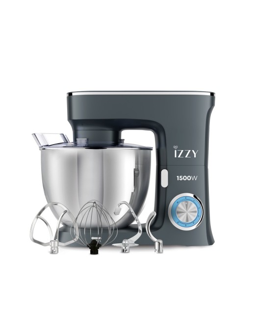 Izzy IZ-1505 CHEF PRO Κουζινομηχανή Διπλοί Ζυμωτήρες