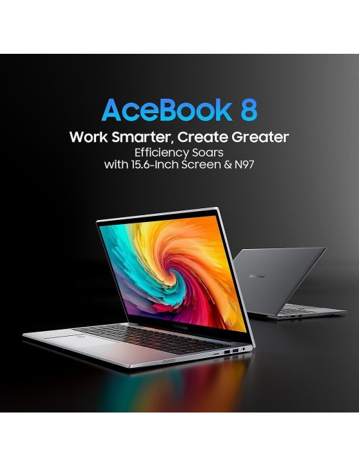 BLACKVIEW QUAD-CORE 15.6′ (16GB+512GB) ACEBOOK 8 WIN11 HOME GREY