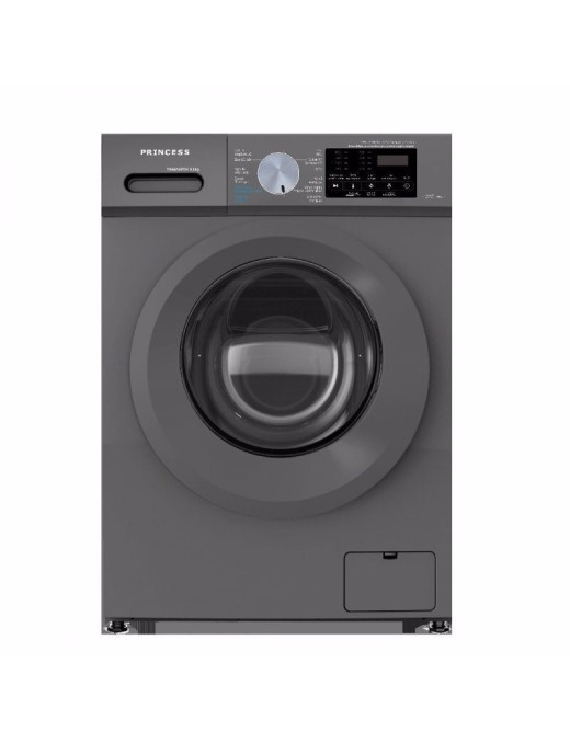 Princess WMBAS8PAR Πλυντήριο Ρούχων 8kg 1200 Στροφών Γκρι