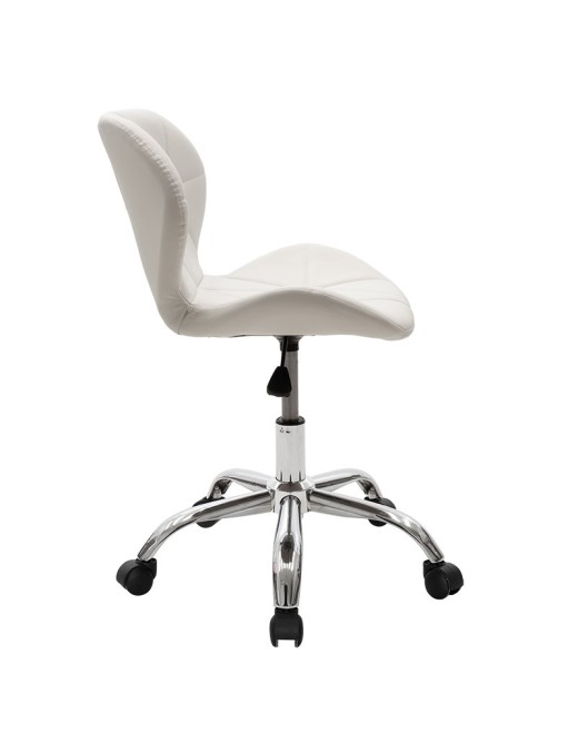 Καρέκλα γραφείου εργασίας Frea II pakoworld PU λευκό