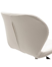 Καρέκλα γραφείου εργασίας Frea II pakoworld PU λευκό