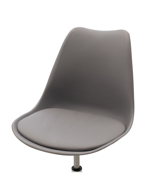 Καρέκλα γραφείου εργασίας Gaston II pakoworld PP-PU γκρι