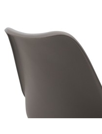 Καρέκλα γραφείου εργασίας Gaston II pakoworld PP-PU γκρι