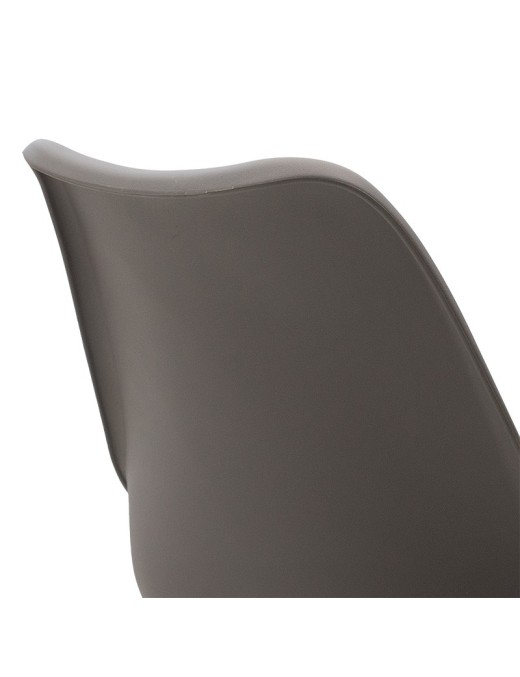 Καρέκλα γραφείου εργασίας Gaston II pakoworld PP-PU γκρι